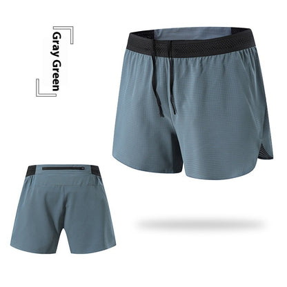 Short de Running 2 en 1 con Bolsillo para Móvil y Forro de Confort para Hombre